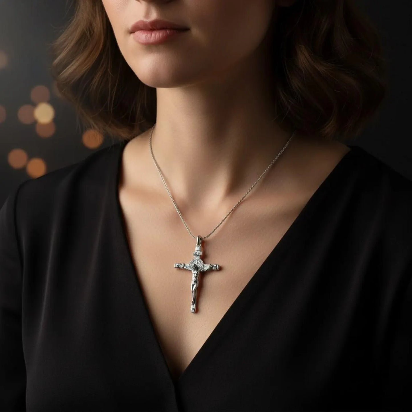 St. Benedict Crucifix Necklace