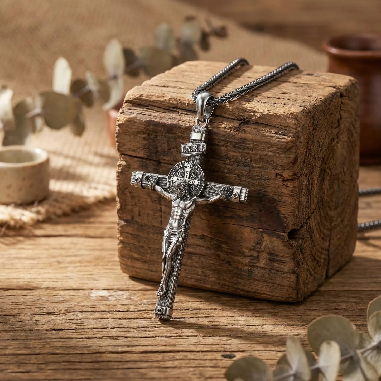 St. Benedict Crucifix Necklace